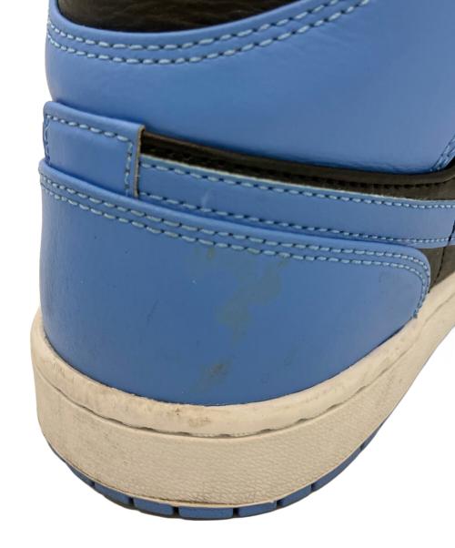 NIKE（ナイキ）NIKE (ナイキ) AIR JORDAN 1 MID ブルー サイズ:26の古着・服飾アイテム