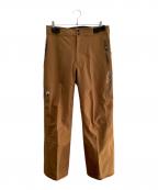 mont-bellモンベル）の古着「パウダーステップパンツ」｜ブラウン