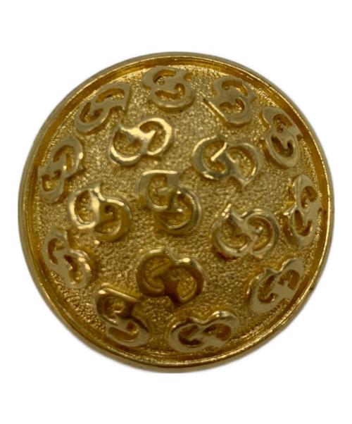 Christian Dior（クリスチャン ディオール）Christian Dior (クリスチャン ディオール) ロゴサークルイヤリング ゴールドの古着・服飾アイテム