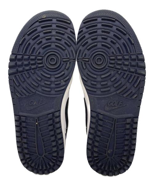 NIKE（ナイキ）NIKE (ナイキ) AIR JORDAN 1 LOW ホワイト×ネイビー サイズ:27.5の古着・服飾アイテム