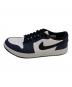 NIKE (ナイキ) AIR JORDAN 1 LOW ホワイト×ネイビー サイズ:27.5：12000円
