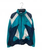 PUMAプーマ）の古着「ナイロンジャケット」｜ブルー×ネイビー