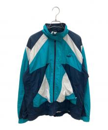 PUMA（プーマ）の古着「ナイロンジャケット」｜ブルー×ネイビー