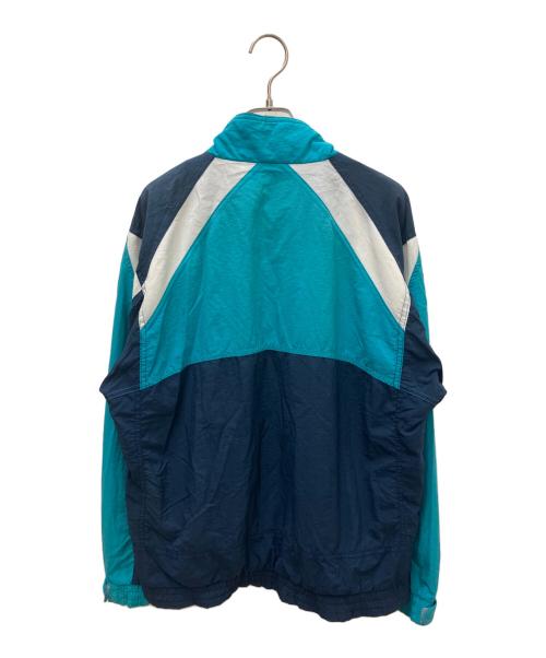 PUMA（プーマ）PUMA (プーマ) ナイロンジャケット ブルー×ネイビー サイズ:Ｍの古着・服飾アイテム