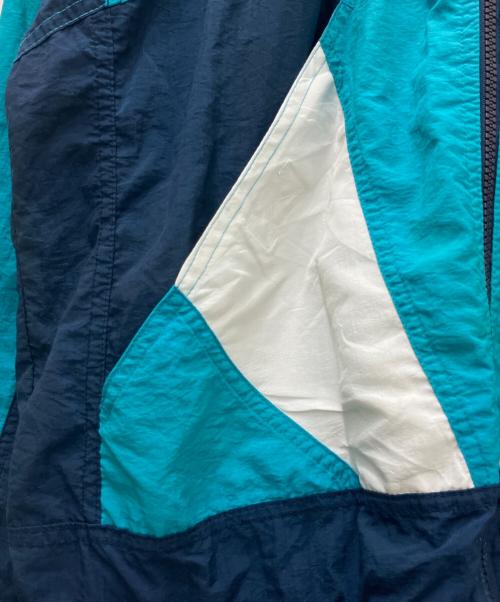 PUMA（プーマ）PUMA (プーマ) ナイロンジャケット ブルー×ネイビー サイズ:Ｍの古着・服飾アイテム