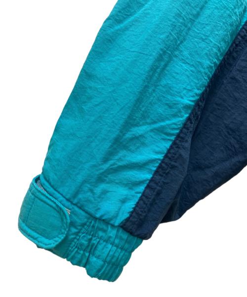 PUMA（プーマ）PUMA (プーマ) ナイロンジャケット ブルー×ネイビー サイズ:Ｍの古着・服飾アイテム