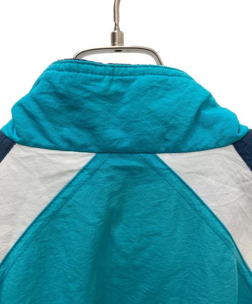 PUMA（プーマ）PUMA (プーマ) ナイロンジャケット ブルー×ネイビー サイズ:Ｍの古着・服飾アイテム