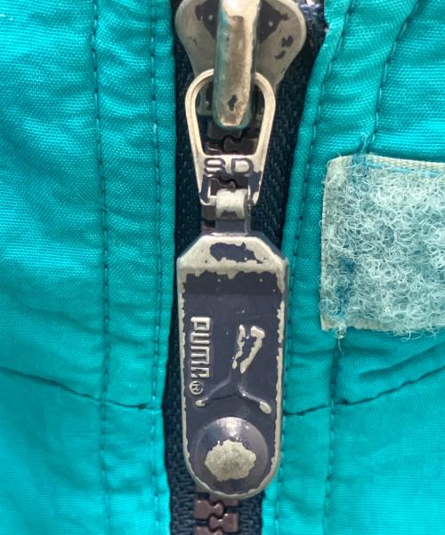 PUMA（プーマ）PUMA (プーマ) ナイロンジャケット ブルー×ネイビー サイズ:Ｍの古着・服飾アイテム