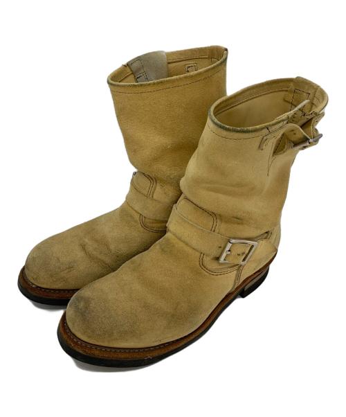 RED WING（レッドウィング）RED WING (レッドウィング) エンジニアブーツ ベージュ サイズ:26の古着・服飾アイテム
