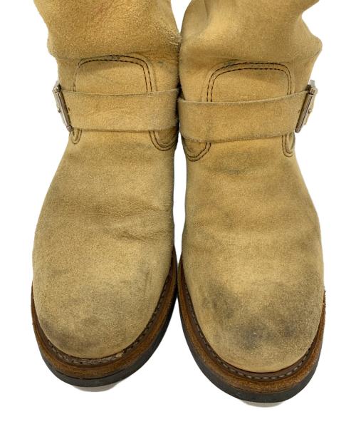 RED WING（レッドウィング）RED WING (レッドウィング) エンジニアブーツ ベージュ サイズ:26の古着・服飾アイテム