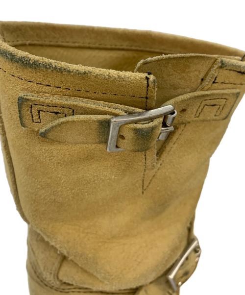 RED WING（レッドウィング）RED WING (レッドウィング) エンジニアブーツ ベージュ サイズ:26の古着・服飾アイテム
