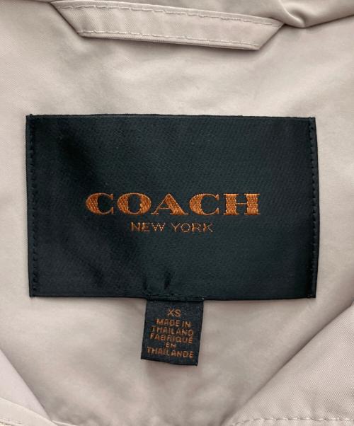 COACH（コーチ）COACH (コーチ) ジャケット ベージュ サイズ:XSの古着・服飾アイテム