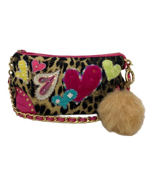 Think Bee!（シンクビー!）Think Bee! (シンクビー!) チェーンショルダーバッグ ピンクの古着・服飾アイテム