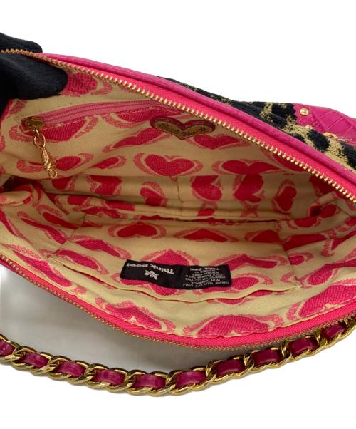 Think Bee!（シンクビー!）Think Bee! (シンクビー!) チェーンショルダーバッグ ピンクの古着・服飾アイテム