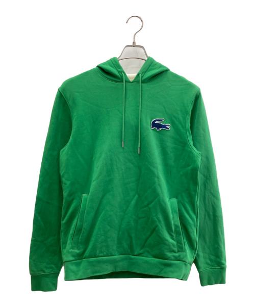 LACOSTE（ラコステ）LACOSTE (ラコステ) プルオーバーパーカー グリーン サイズ:Ｍの古着・服飾アイテム