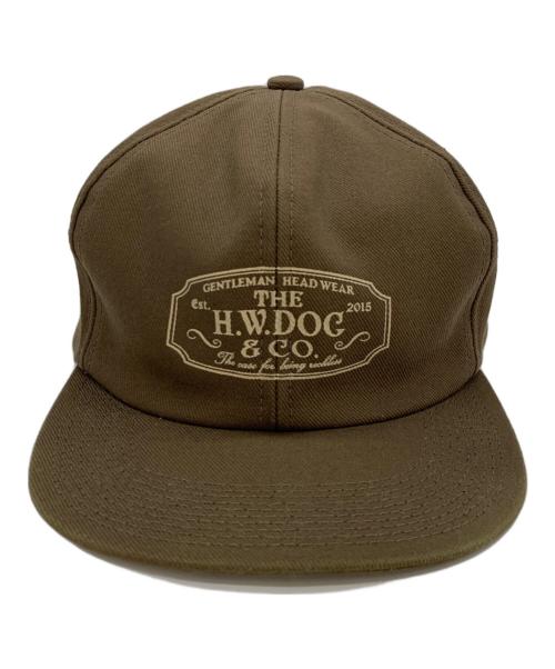 THE H.W.DOG&CO.（エイチダブリュードッグアンドコー）THE H.W.DOG&CO. (エイチダブリュードッグアンドコー) キャップ ブラウンの古着・服飾アイテム