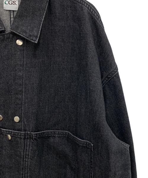 California General Store（カリフォルニアジェネラルストア）California General Store (カリフォルニアジェネラルストア) カバーオール ブラック サイズ:Lの古着・服飾アイテム