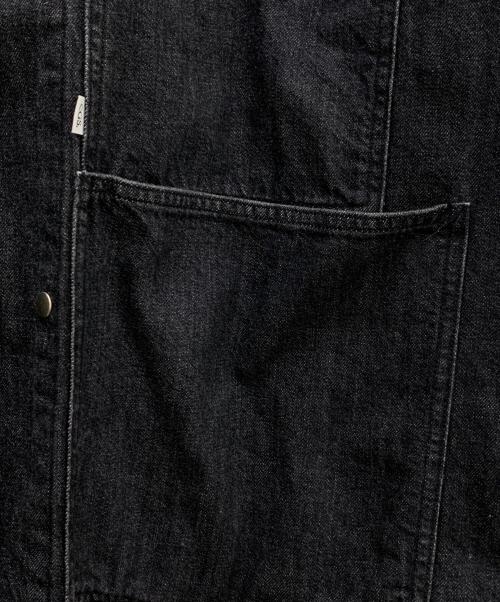 California General Store（カリフォルニアジェネラルストア）California General Store (カリフォルニアジェネラルストア) カバーオール ブラック サイズ:Lの古着・服飾アイテム