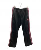 Needlesニードルズ）の古着「トラックパンツ」｜ブラック×ピンク