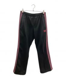 Needles（ニードルズ）の古着「トラックパンツ」｜ブラック×ピンク