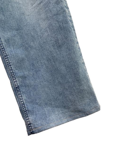 YANUK（ヤヌーク）YANUK (ヤヌーク) ルーズストレートジーンズ ブルー サイズ:27の古着・服飾アイテム