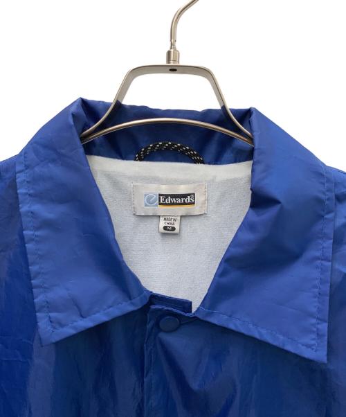 EDWARDS（エドワーズ）EDWARDS (エドワーズ) コーチジャケット ブルー サイズ:Ｍの古着・服飾アイテム