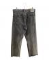 LEVI'S (リーバイス) LEVI'S(リーバイス)シルバータブ ルーズフィット デニムパンツ SILVERTAB LOOSEFIT DENIM PANTS ストリート ウォッシュ加工 グレー サイズ:83.5cm (W33)：5000円
