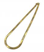 NIKEナイキ）の古着「ヘリンボーンネックレス」｜ゴールドカラー