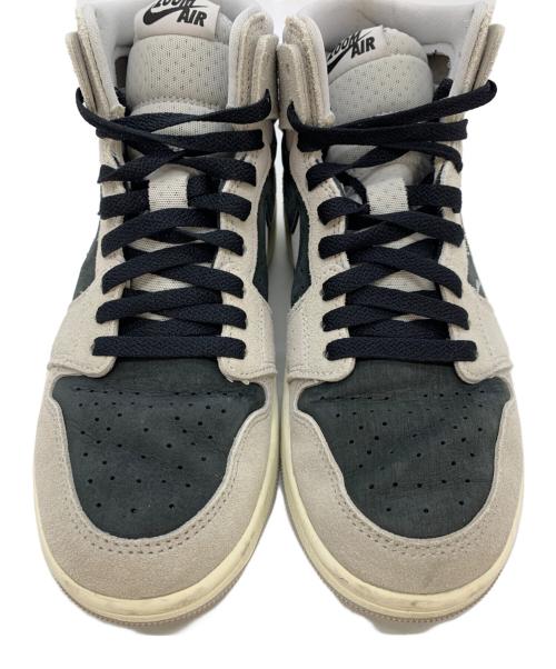 NIKE（ナイキ）NIKE (ナイキ) Air Jordan 1 グレー×ブラック サイズ:24の古着・服飾アイテム