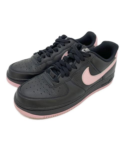 NIKE（ナイキ）NIKE (ナイキ) Air Force 1 ピンク×ブラック サイズ:24cmの古着・服飾アイテム