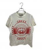 GUCCIグッチ）の古着「GUCCI(グッチ)半袖カットソーXJCQ8」｜アイボリー