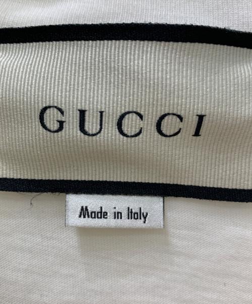 GUCCI（グッチ）GUCCI (グッチ) GUCCI(グッチ)半袖カットソーXJCQ8 アイボリー サイズ:Ｍの古着・服飾アイテム