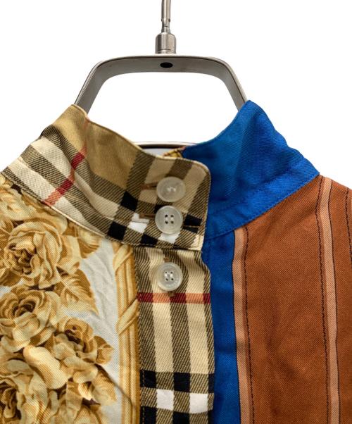 BURBERRY（バーバリー）BURBERRY (バーバリー) 長袖ブラウス マルチカラー サイズ:UK4 未使用品の古着・服飾アイテム