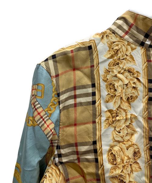 BURBERRY（バーバリー）BURBERRY (バーバリー) 長袖ブラウス マルチカラー サイズ:UK4 未使用品の古着・服飾アイテム