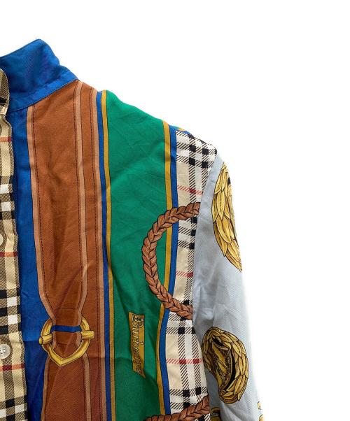 BURBERRY（バーバリー）BURBERRY (バーバリー) 長袖ブラウス マルチカラー サイズ:UK4 未使用品の古着・服飾アイテム