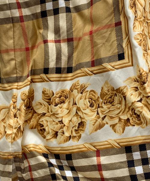 BURBERRY（バーバリー）BURBERRY (バーバリー) 長袖ブラウス マルチカラー サイズ:UK4 未使用品の古着・服飾アイテム