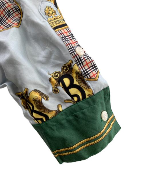 BURBERRY（バーバリー）BURBERRY (バーバリー) 長袖ブラウス マルチカラー サイズ:UK4 未使用品の古着・服飾アイテム