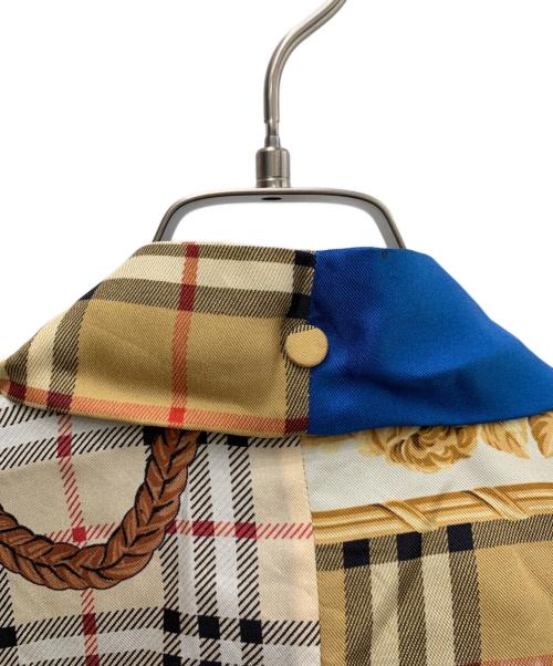 BURBERRY（バーバリー）BURBERRY (バーバリー) 長袖ブラウス マルチカラー サイズ:UK4 未使用品の古着・服飾アイテム