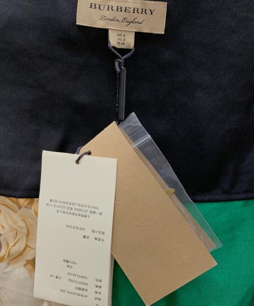 BURBERRY（バーバリー）BURBERRY (バーバリー) 長袖ブラウス マルチカラー サイズ:UK4 未使用品の古着・服飾アイテム