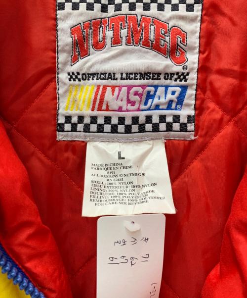 NASCAR（ナスカー）NASCAR (ナスカー) NUTMEG (ナツメグ) レーシングジャケット マルチカラー サイズ:Lの古着・服飾アイテム