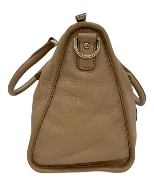 PRADA（プラダ）PRADA (プラダ) 2WAYショルダーバッグ グレージュの古着・服飾アイテム