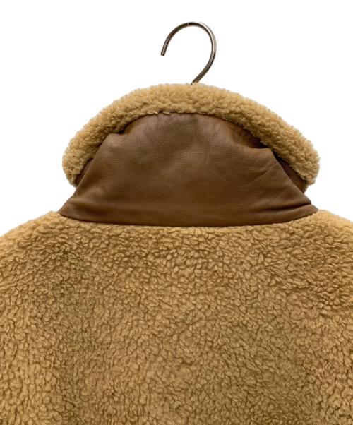 POLO RALPH LAUREN（ポロ・ラルフローレン）POLO RALPH LAUREN (ポロ・ラルフローレン) POLO RALPH LAUREN(ポロ・ラルフローレン)ハイパイルフリースジャケット ブラウン サイズ:XSの古着・服飾アイテム