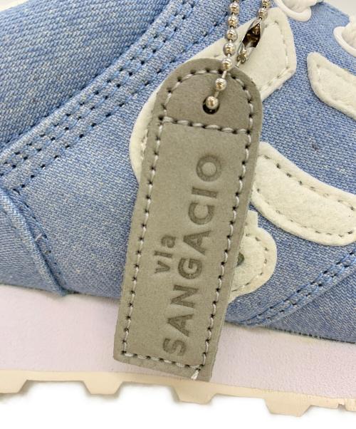 Sangacio（サンガッチョ）Sangacio (サンガッチョ) DENIM SKY BLUE ブルー サイズ:24.5の古着・服飾アイテム