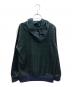 adidas (アディダス) プルオーバーパーカー ネイビー×グリーン サイズ:Ｓ：4000円