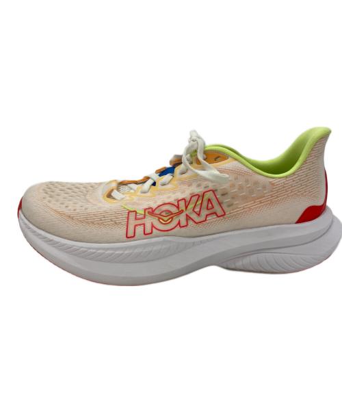 HOKAONEONE（ホカオネオネ）HOKAONEONE (ホカオネオネ) HOKAONEONE(ホカオネオネ)ランニングシューズ マッハ6 オレンジ サイズ:25.5cmの古着・服飾アイテム
