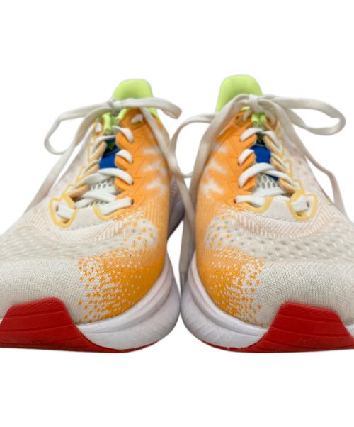 HOKAONEONE（ホカオネオネ）HOKAONEONE (ホカオネオネ) HOKAONEONE(ホカオネオネ)ランニングシューズ マッハ6 オレンジ サイズ:25.5cmの古着・服飾アイテム