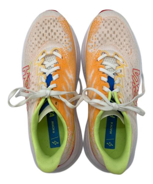 HOKAONEONE（ホカオネオネ）HOKAONEONE (ホカオネオネ) HOKAONEONE(ホカオネオネ)ランニングシューズ マッハ6 オレンジ サイズ:25.5cmの古着・服飾アイテム