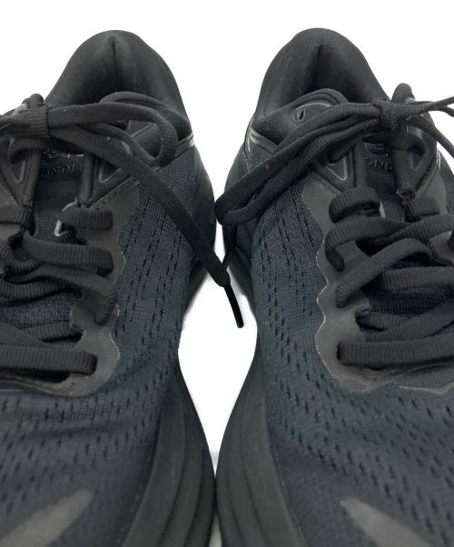 HOKAONEONE（ホカオネオネ）HOKAONEONE (ホカオネオネ) HOKAONEONE(ホカオネオネ)CLIFTON 10 ブラック サイズ:25cmの古着・服飾アイテム