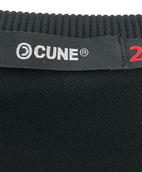 CUNE（キューン）CUNE (キューン) スタンドジップジャージ ブラック サイズ:2の古着・服飾アイテム