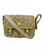 COACHコーチ）の古着「ショルダーポーチ」｜イエロー